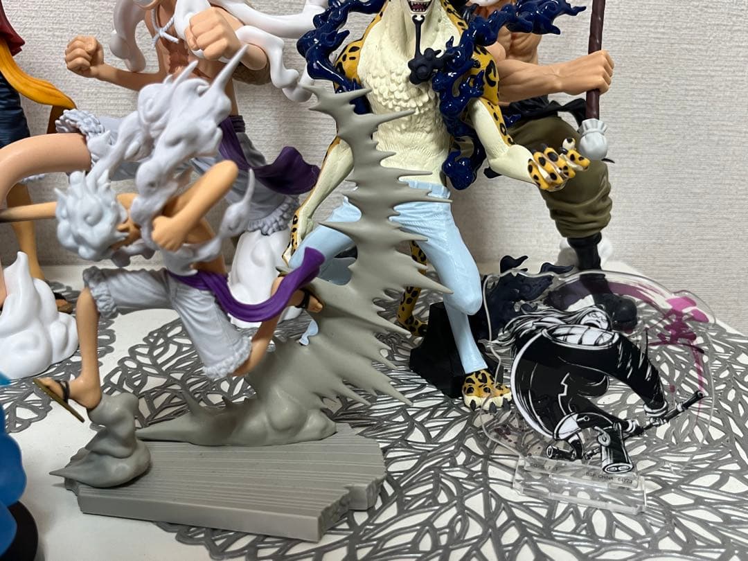 ONE PIECE ルフィー 白ひげ フィギュア ルッチ 一番くじ