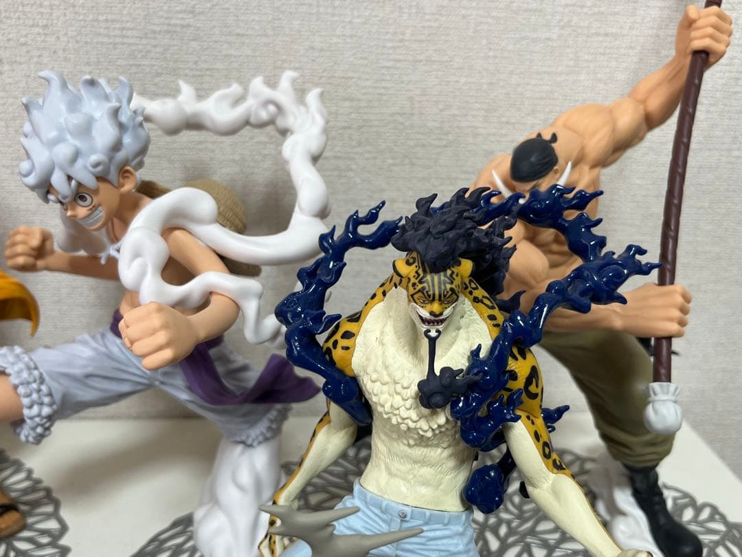 ONE PIECE ルフィー 白ひげ フィギュア ルッチ 一番くじ