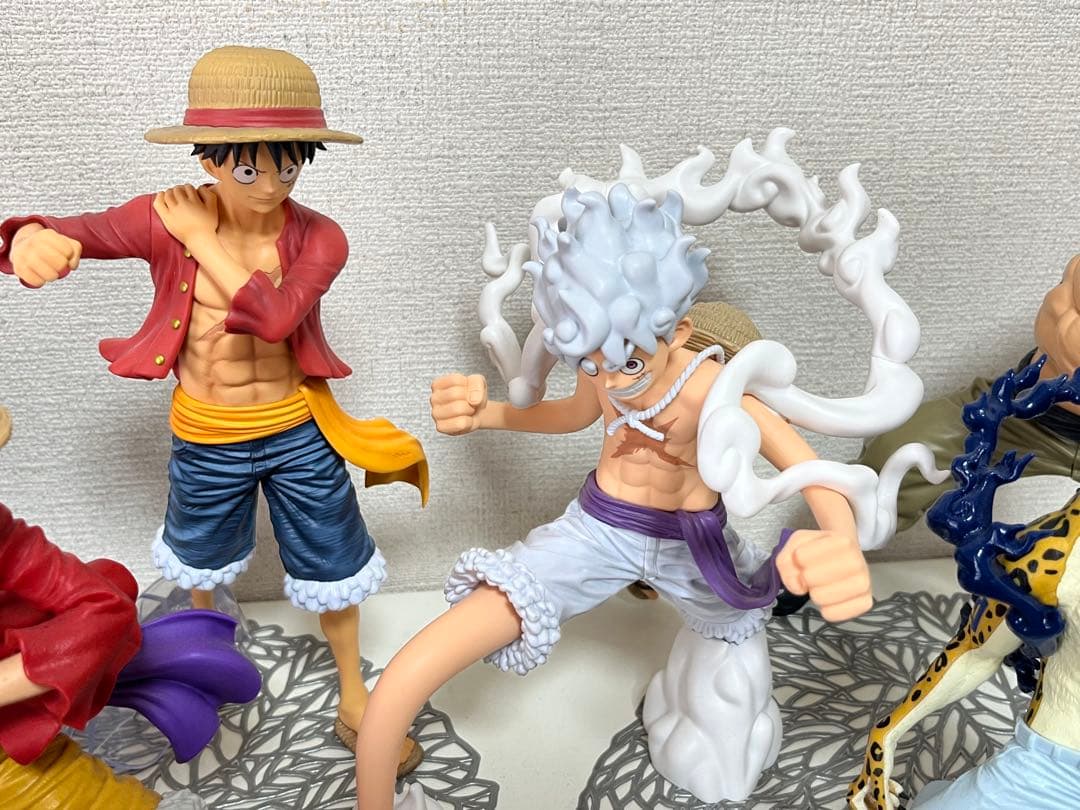ONE PIECE ルフィー 白ひげ フィギュア ルッチ 一番くじ