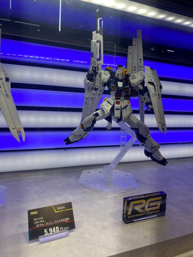 RG(リアルグレード) νガンダムガンプラキット