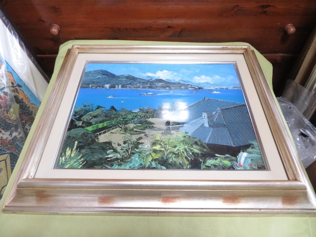 ◆　土井昌平　「グラバー邸」　油彩　F６号　真作保証　◆