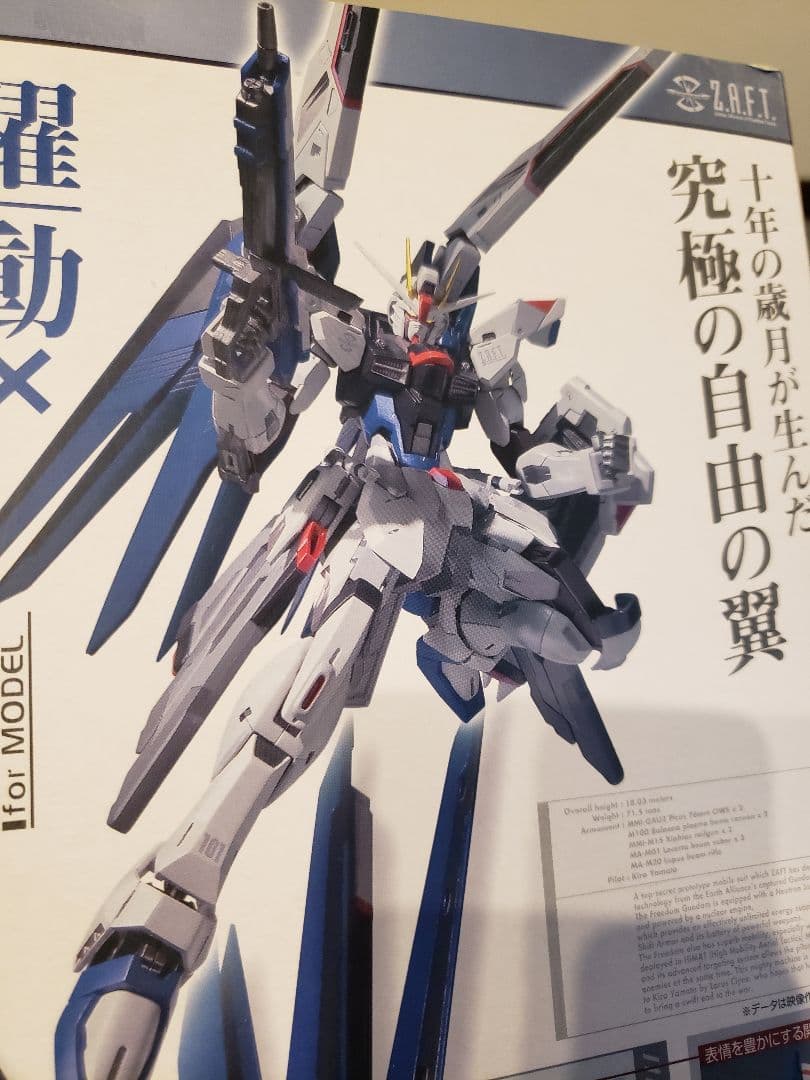 ★送料無料★メタルビルド フリーダムガンダム ガンダムSEED 開封済み