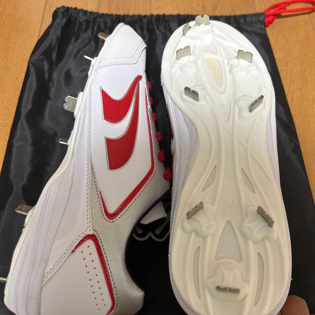 「激安‼️」久保田スラッガーD-008 RD 27.5cm スパイク