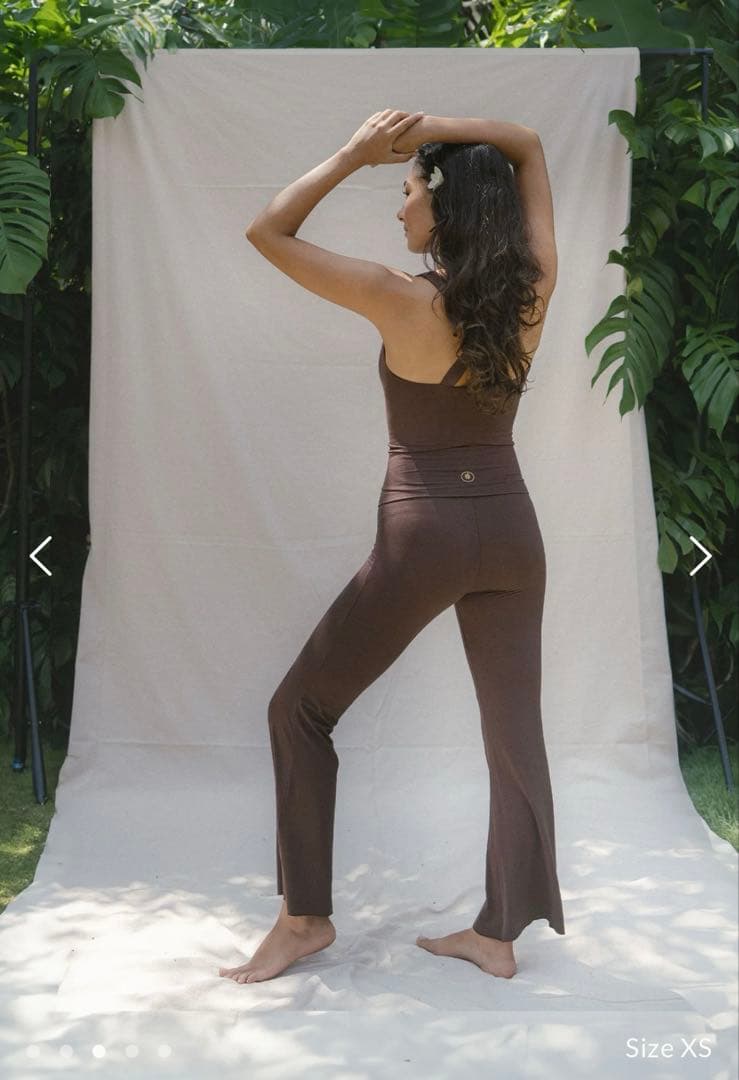 ヨガ・ピラティス Indigo Luna Agni Flares Carob XS