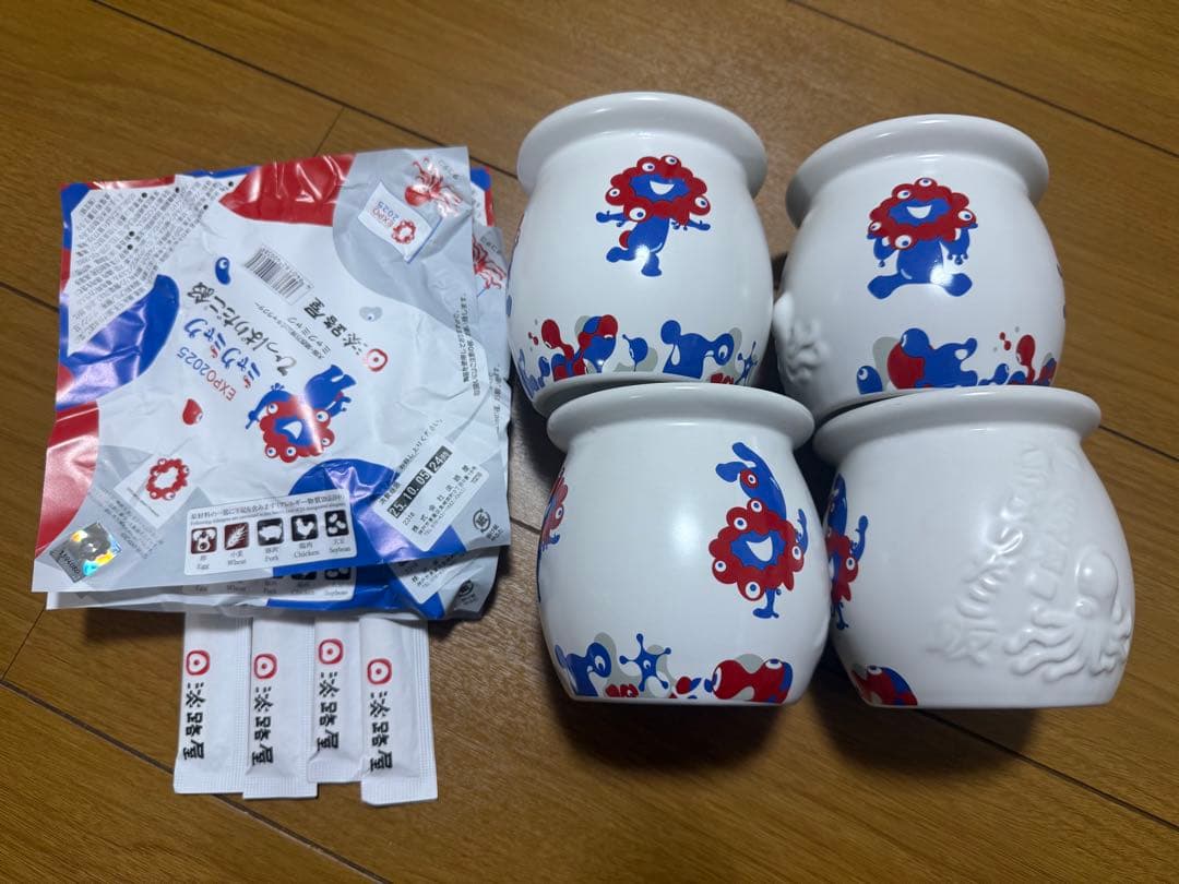 EXPO 2025 ミャクミャク ひっぱりだこ飯 4個セット 駅弁 淡路屋 大阪