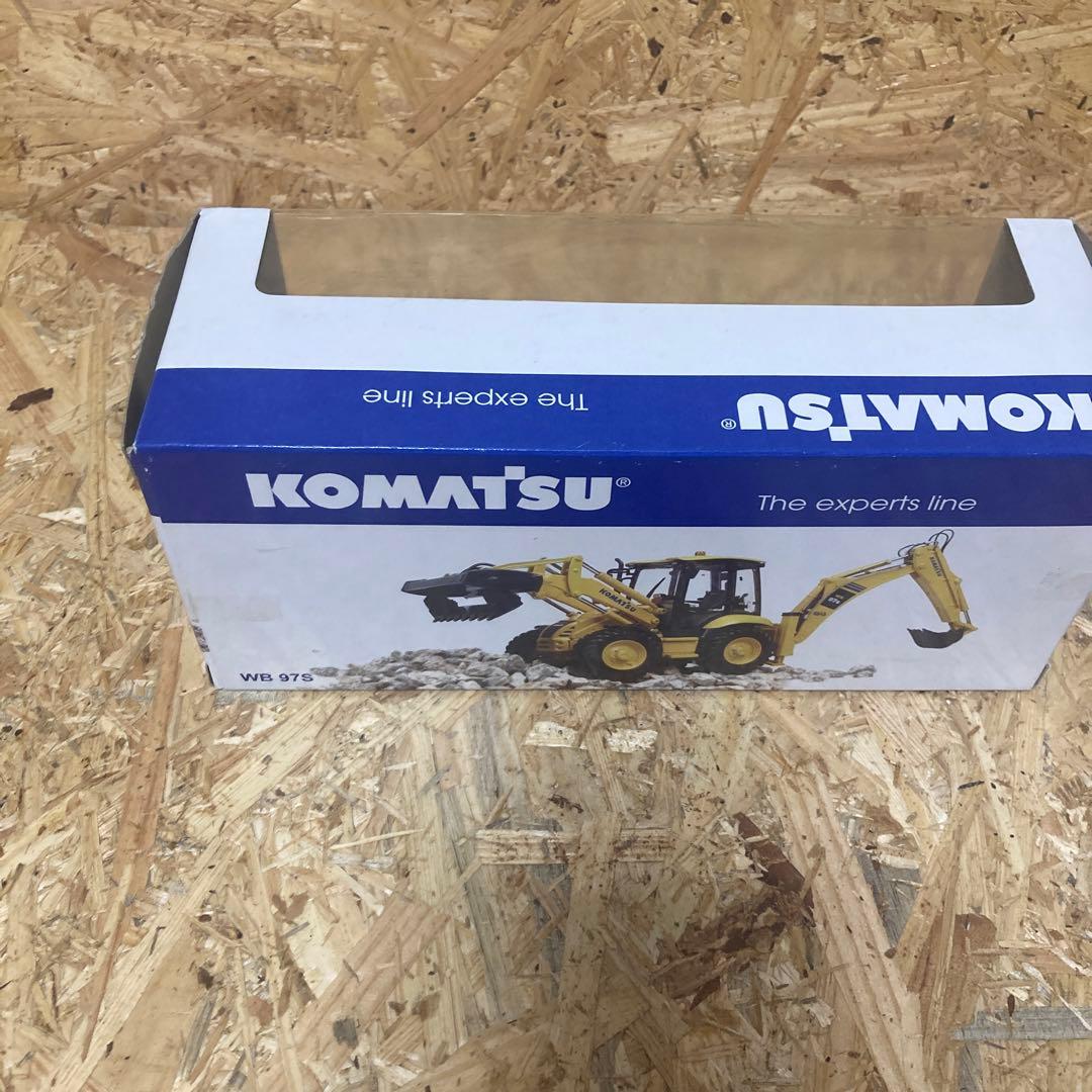 新品 コマツ 1/50 ホイールローダ E8015 WB97S KOMATSU