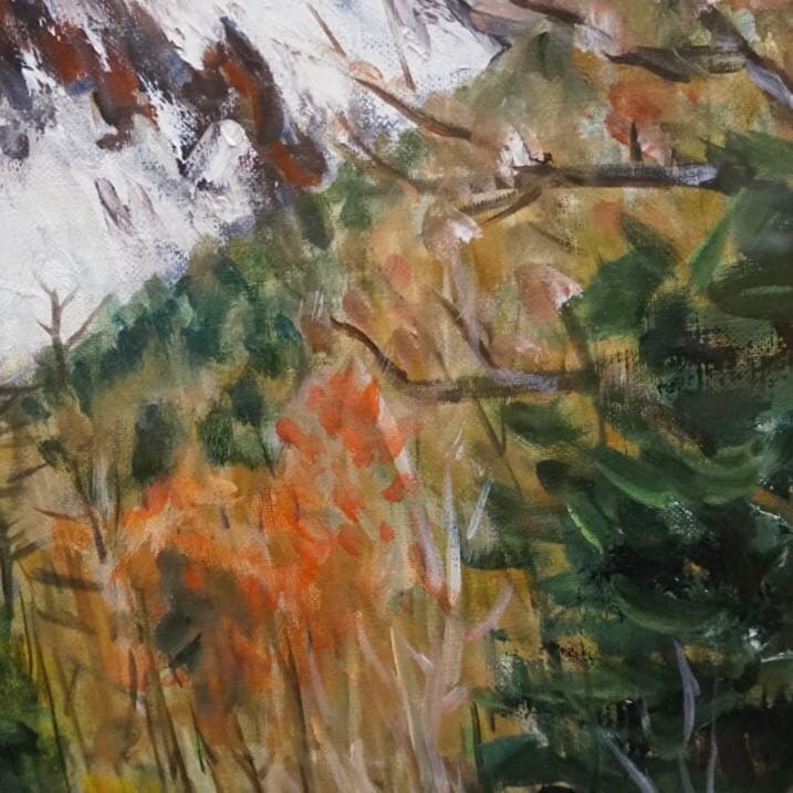 二市村健一 10号 油絵 絵画 芸術 美術 額装 風景画 肉筆画 アート 美術品