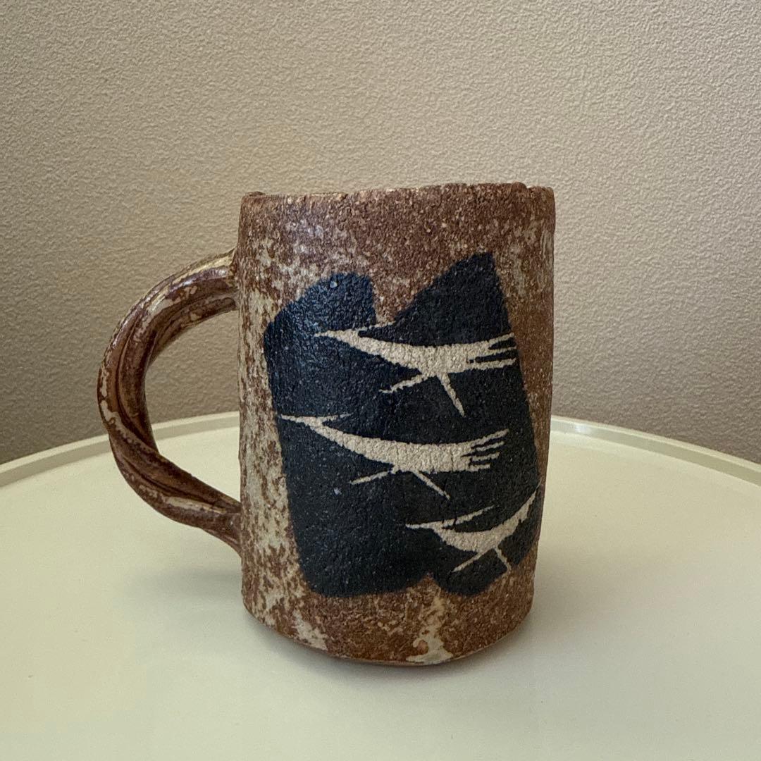 貴重★河本五郎★ビールジョッキ★マグカップ★ミニマル★現代アート★花瓶★花入れ