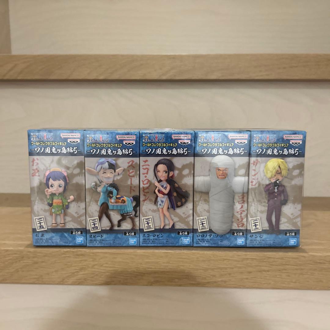 【タイムセール中‼️】ワンピース　ワーコレ　ワノ国鬼ヶ島島編　全種　ウタ　セット