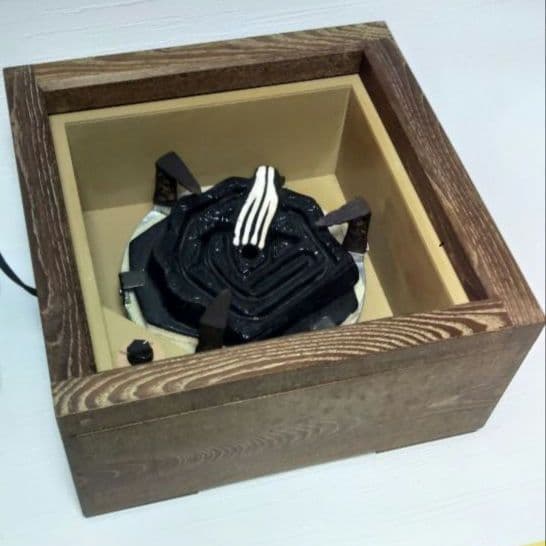 電熱式炉壇　置き炉　茶道具　お稽古道具　ミ10