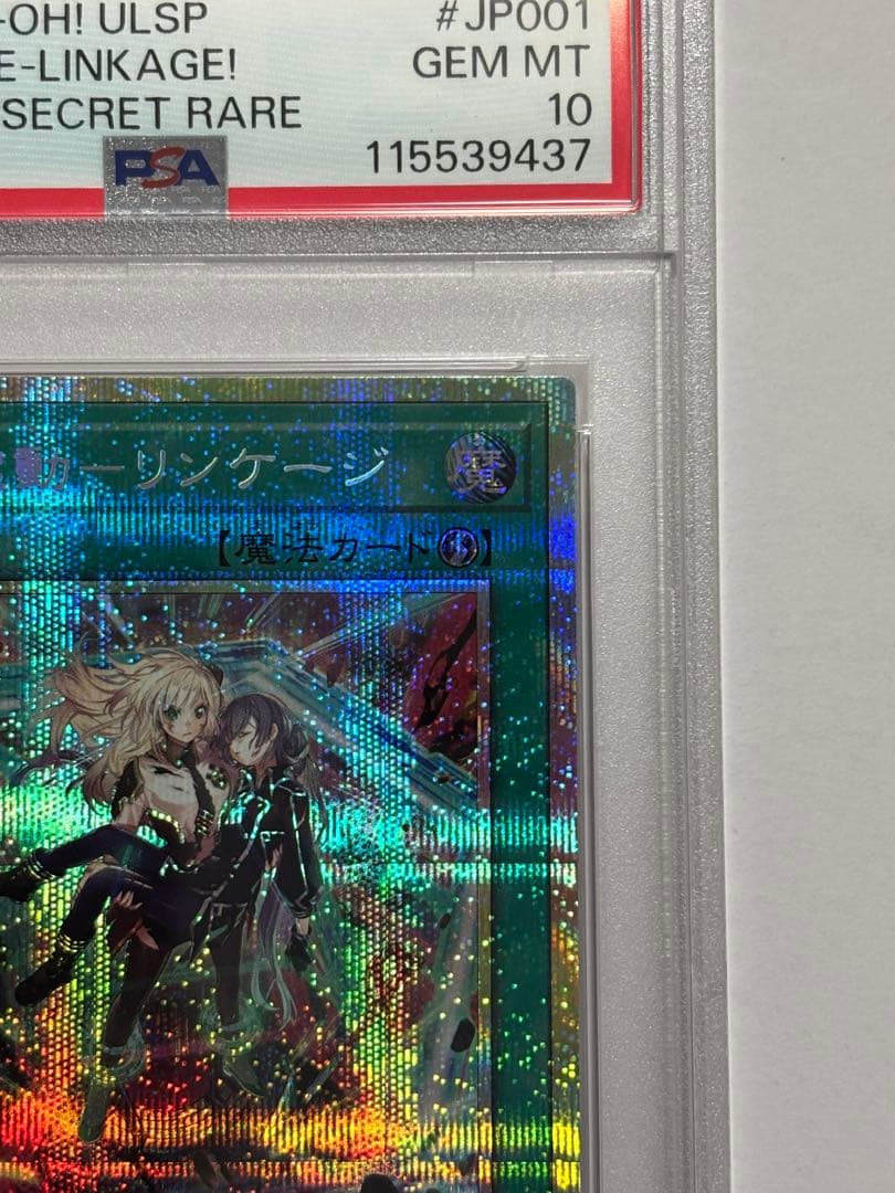 【PSA10】遊戯王 閃刀起動リンケージ プリシク