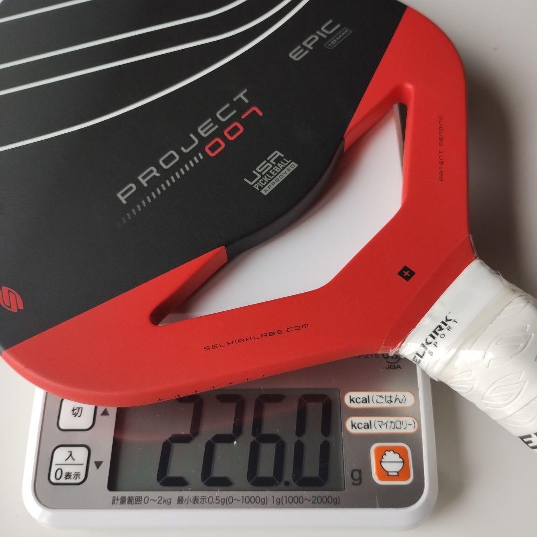 新品 セルカーク ラボ プロジェクト 007 10ｍｍ ピックルボール パドル