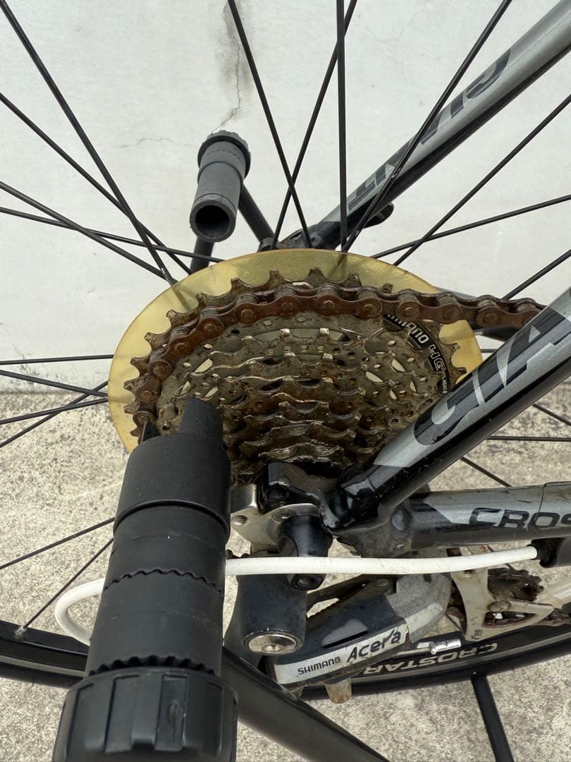 福岡発 GIANT CROSTAR クロスバイク 28インチ 21段 M