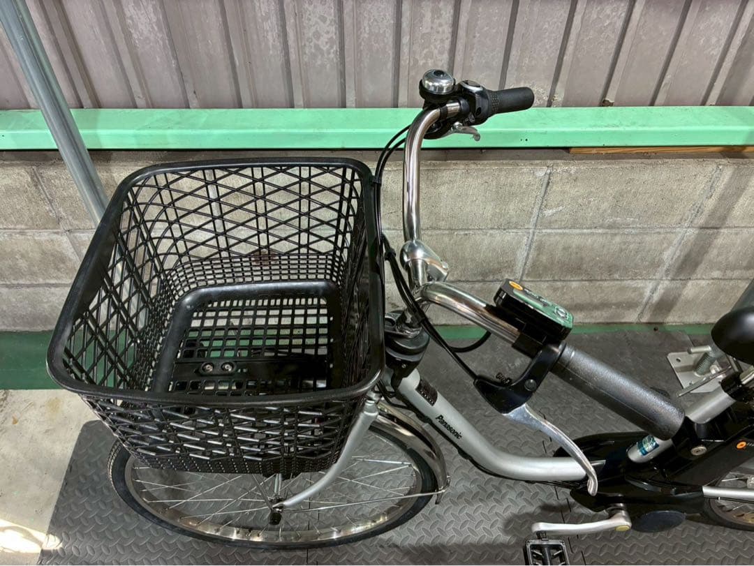 №8565 電動自転車パナソニック ビビDX 24インチ✨大容量バッテリー✨