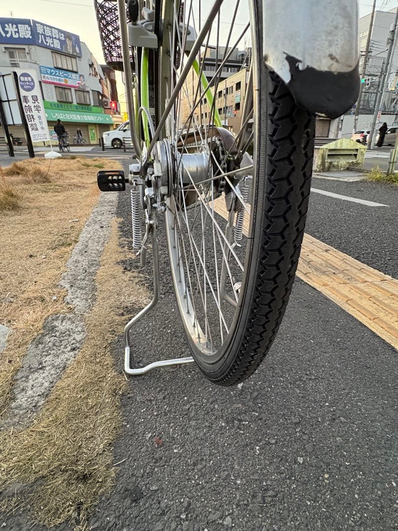 中古Panasonic電動アシスト自転車　8.9Ah4点灯　大阪　091番