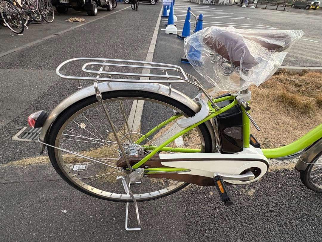 中古Panasonic電動アシスト自転車　8.9Ah4点灯　大阪　091番