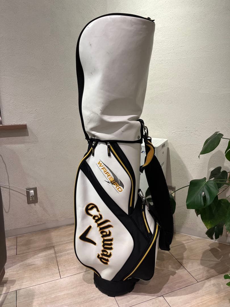 Callaway Warbird キャディバッグ ホワイト/ブラック