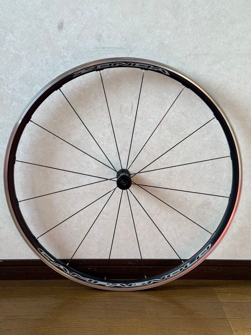 【ほぼ未使用】カンパニョーロ ゾンダ C17 シマノフリー クリンチャー