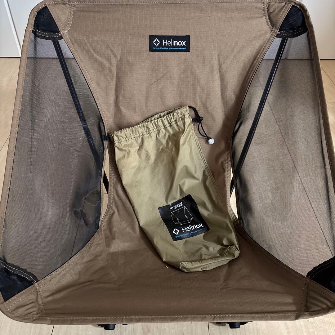 【Rui】ヘリノックス グラウンドチェア コヨーテタン Helinox