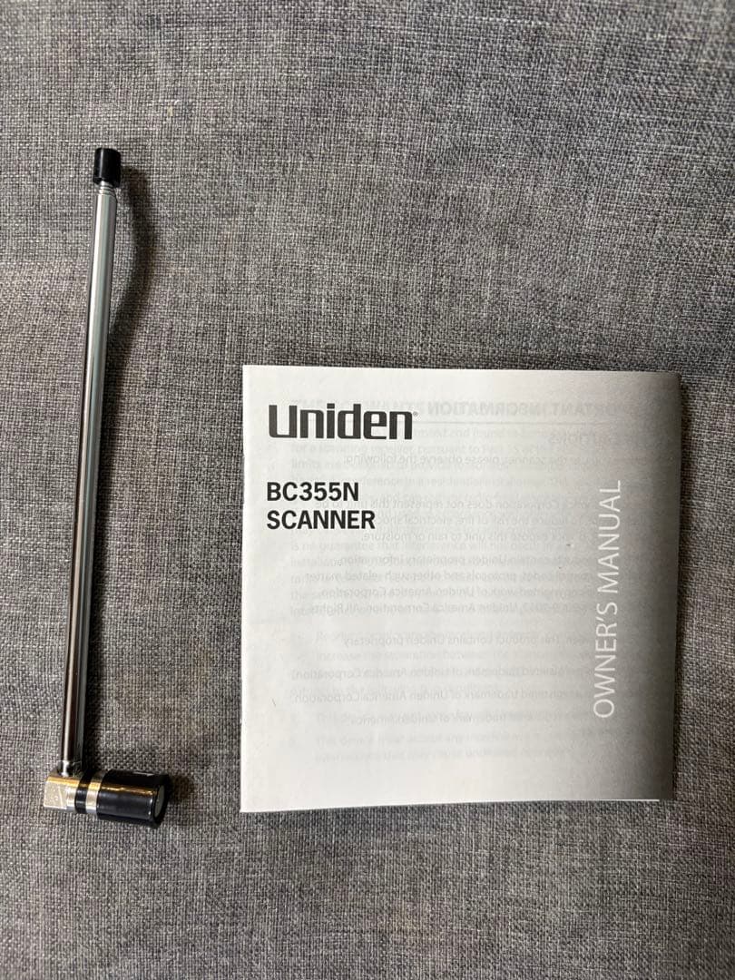 受信機 Uniden BC355N SCANNER