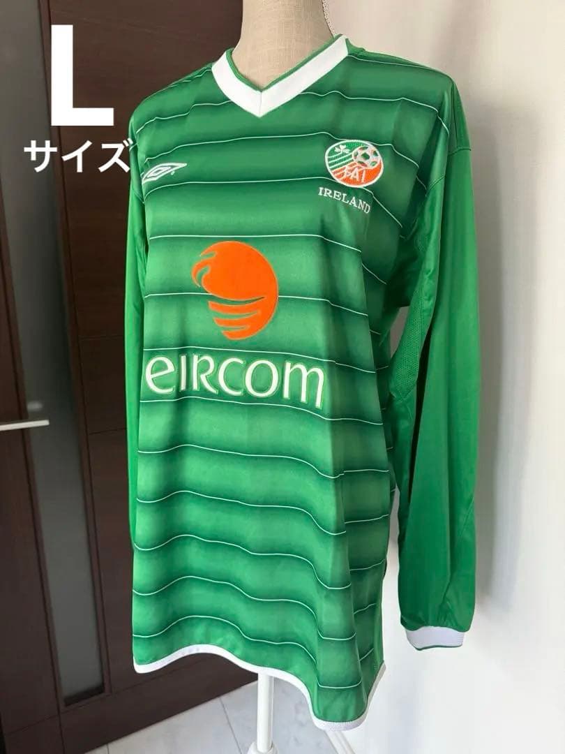 ★アイルランド代表　サッカー　ユニフォーム　Lサイズ