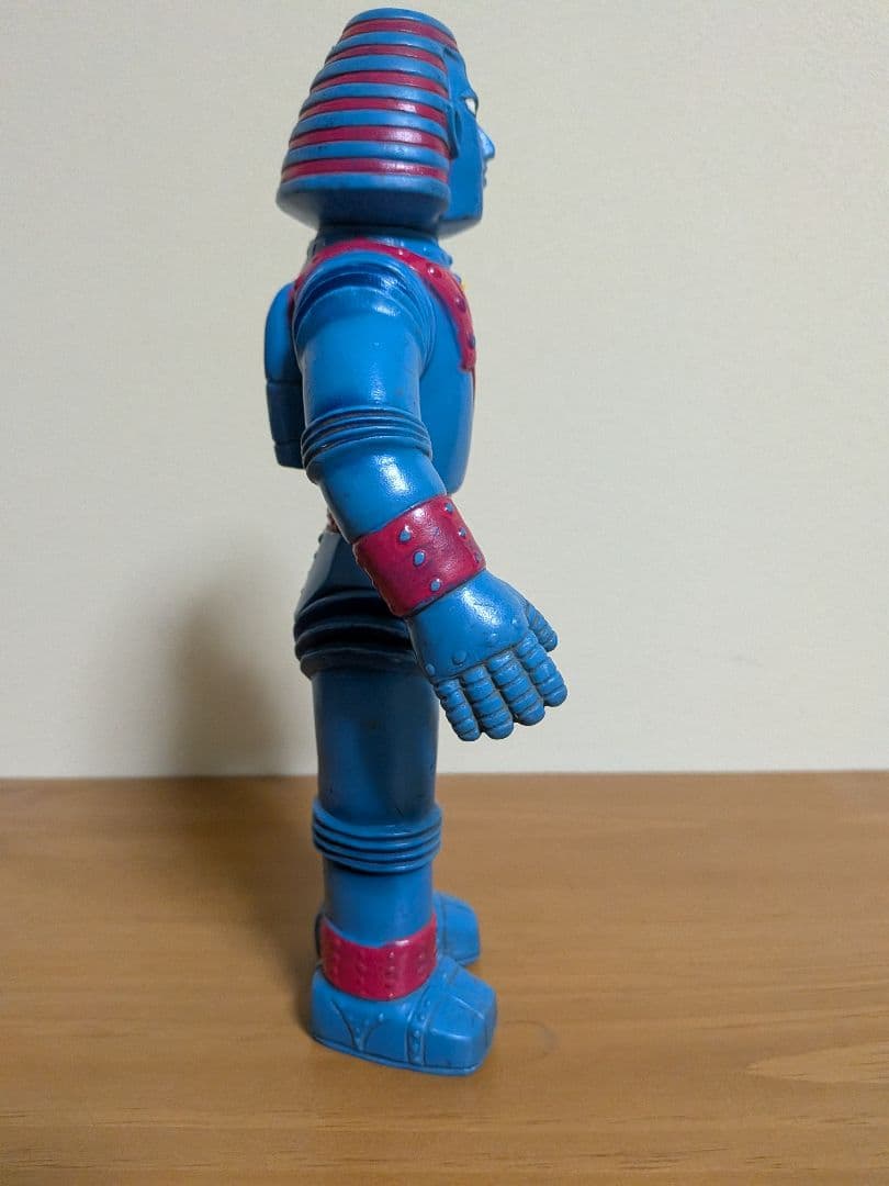 【当時もの】ブルマァク　ソフビ　ジャイアントロボ　左手先破損