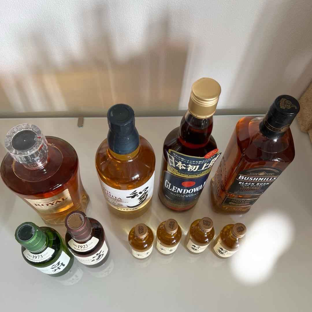 ウイスキー セット まとめ売り　 山崎　白州　知多　ローヤル　竹鶴　余市