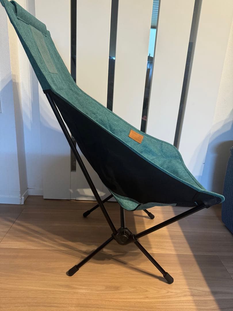 Helinox チェアツーホーム ラグーンブルー ドッキングフット付