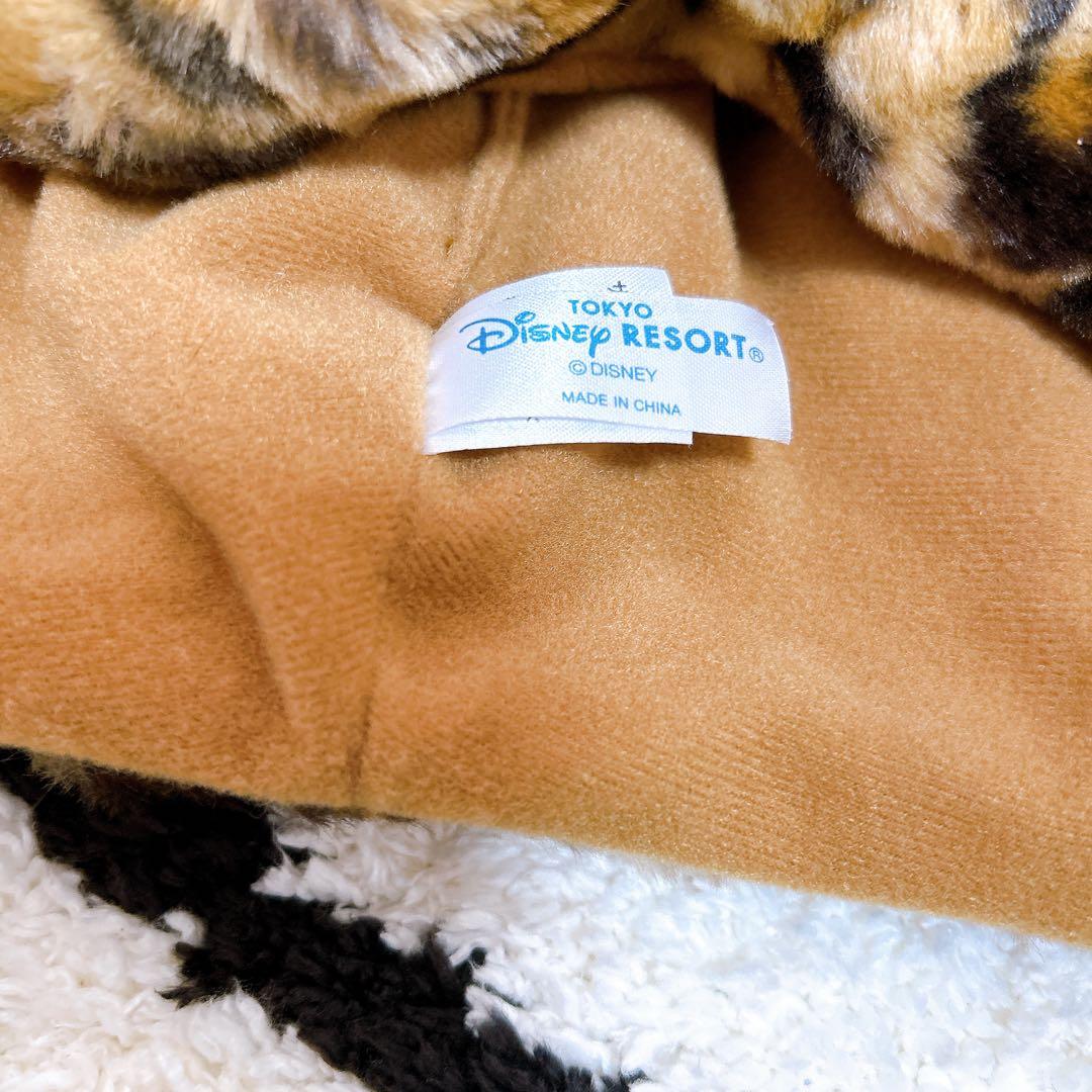 東京ディズニーリゾート ヒョウ柄ミニーファンキャップ　2個セット　ペア　廃盤品