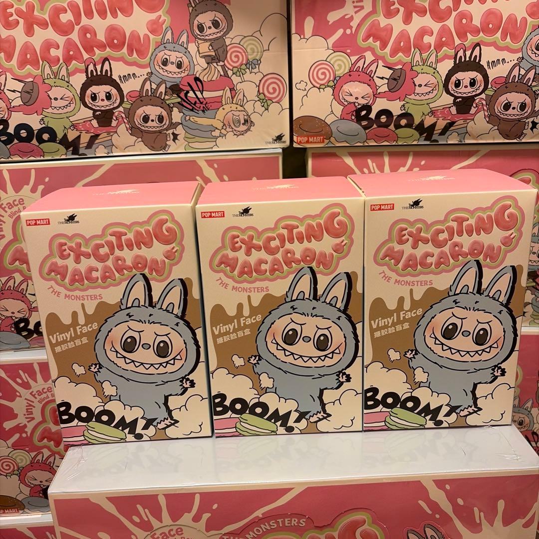POPMART LABUBU ラブブ　Macaron マカロン 3個　完全未開封