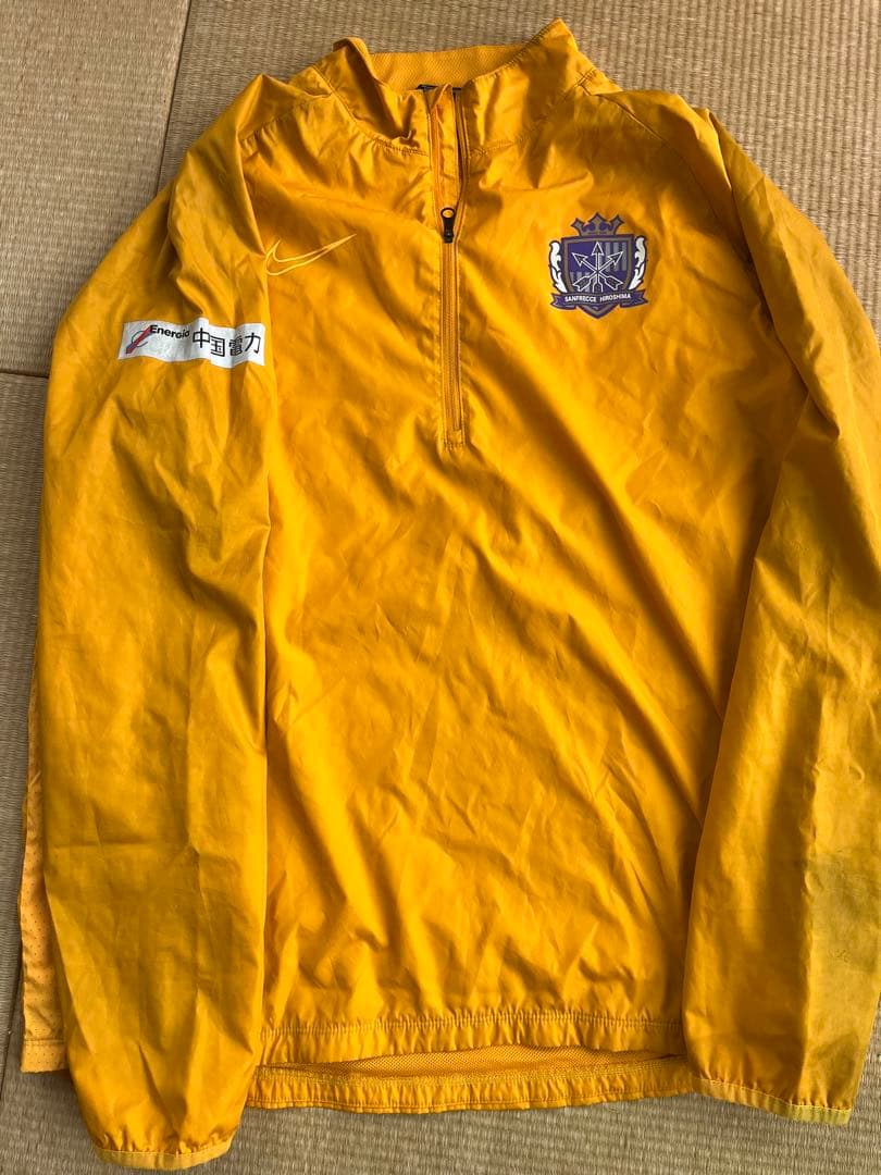 サンフレッチェナイキ ハーフジップ ウィンドブレーカー XL