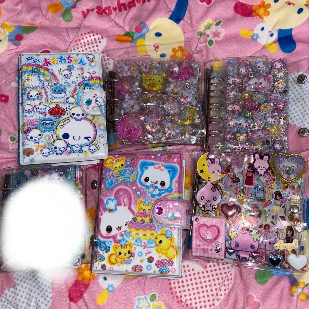 シール帳 本体 5冊 ボンボンドロップシール