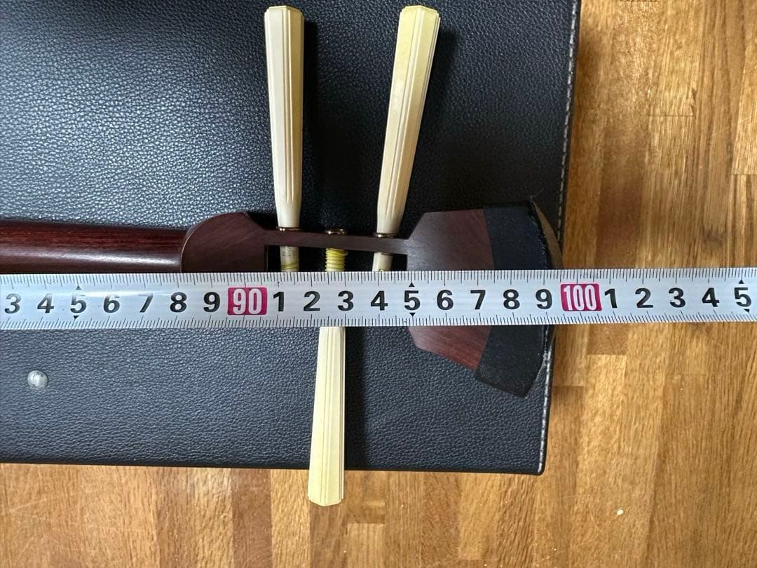 三味線 紅木　紫檀製　純銀刻印　天然素材 　弦楽器　民謡 伝統楽器