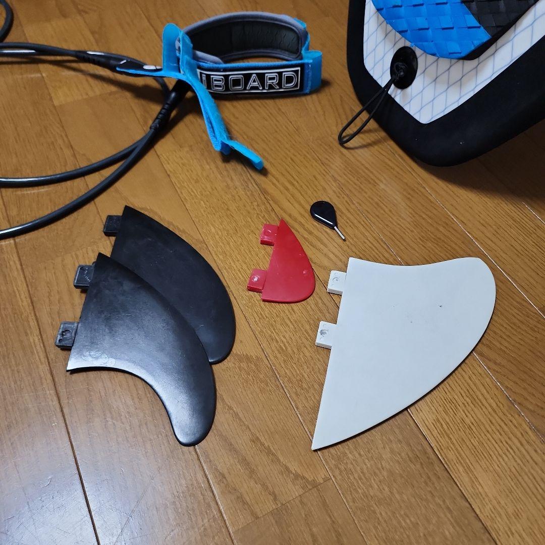 DARKHORSE ショートボード 青白ストライプ