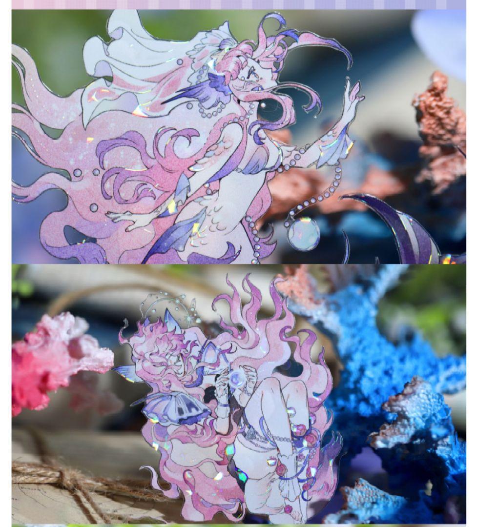 J611＃梦幻是真(炫彩)没尾巴的猫切り売り海外人物マステ女の子