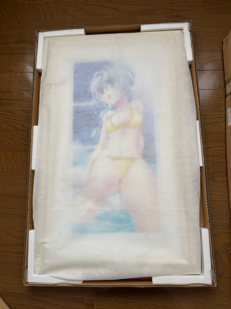 四季童子　フルメタルパニック！　複製原画　雪の降る夜に　2/25