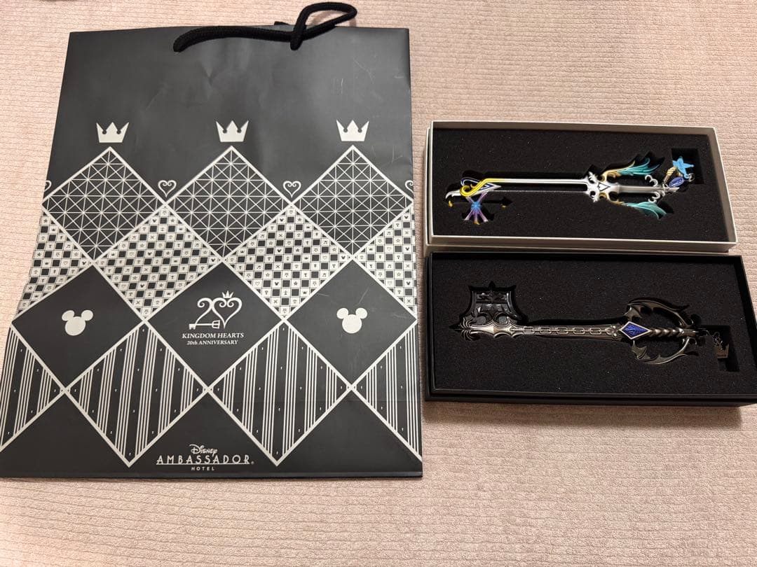 ディズニー アンバサダーホテル キングダムハーツ キーブレード型 ルームキー