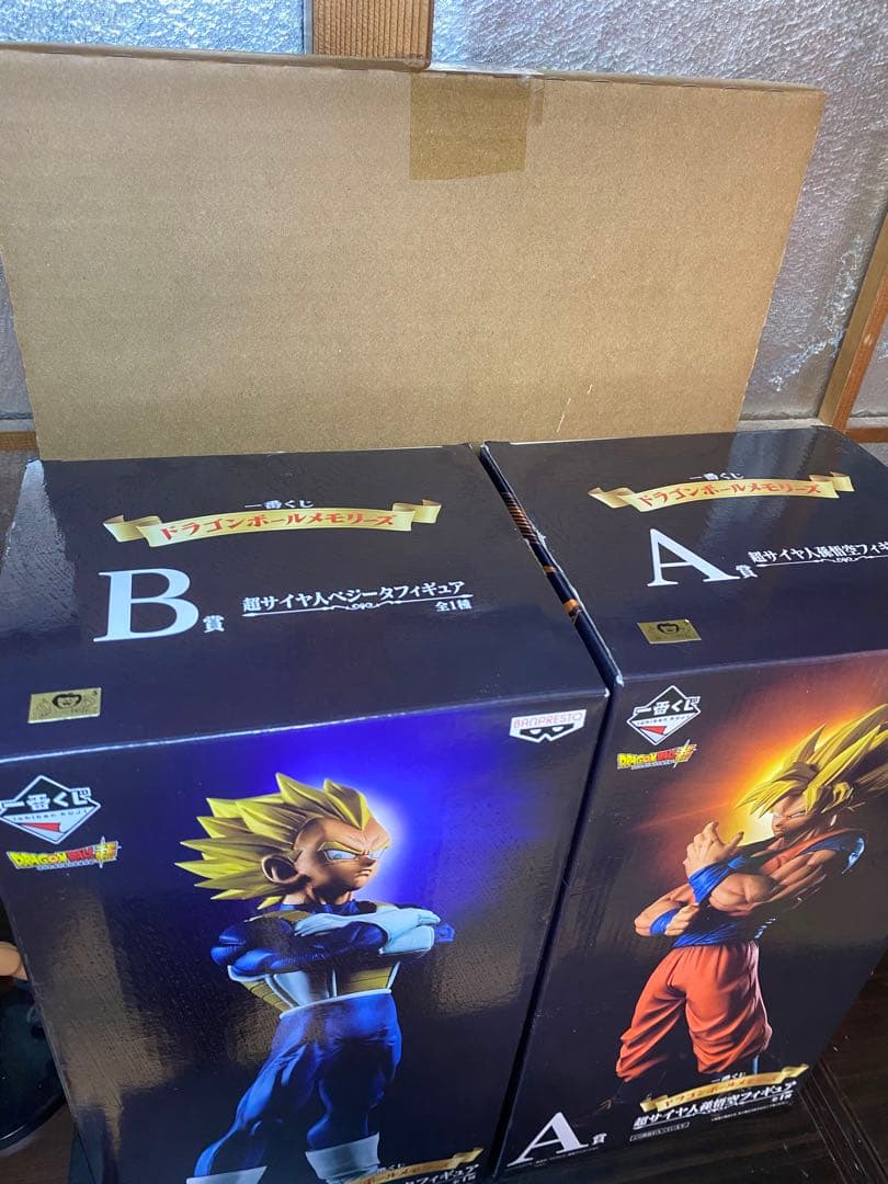 ドラゴンボール ベジータ 孫悟空 一番くじ メモリーズ