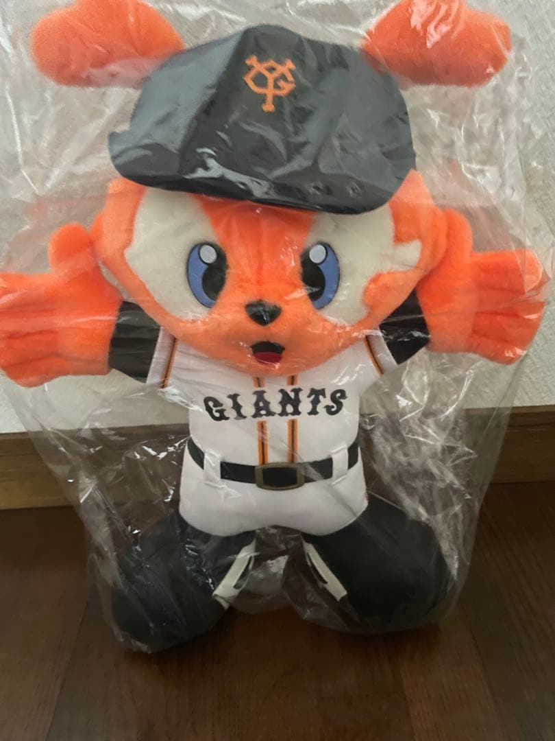 希少　お立ち台で使用されていた応援バットジャビット人形　1999年　おまけ付き