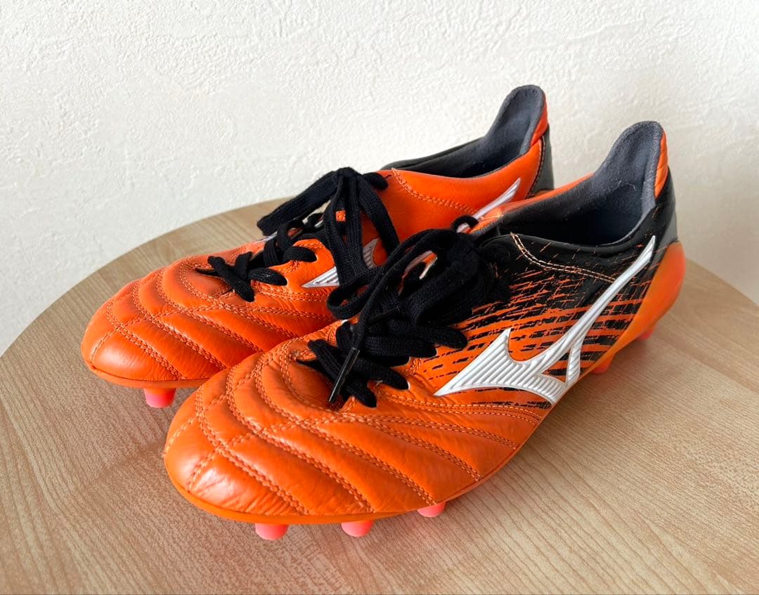 ミズノ モレリアネオ2 25.0cm オレンジ 2017秋冬モデル 限定カラー