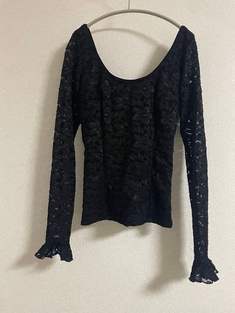 【スペイン製】フラメンコ衣装　レース ブラウス