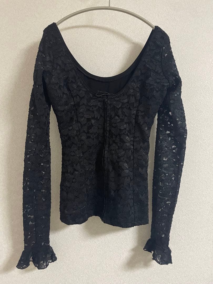 【スペイン製】フラメンコ衣装　レース ブラウス