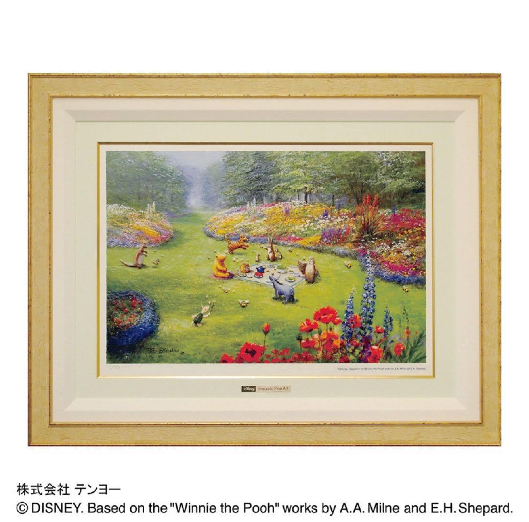 限定生産 188枚 くまのプーさん　ディズニー アート コレクション