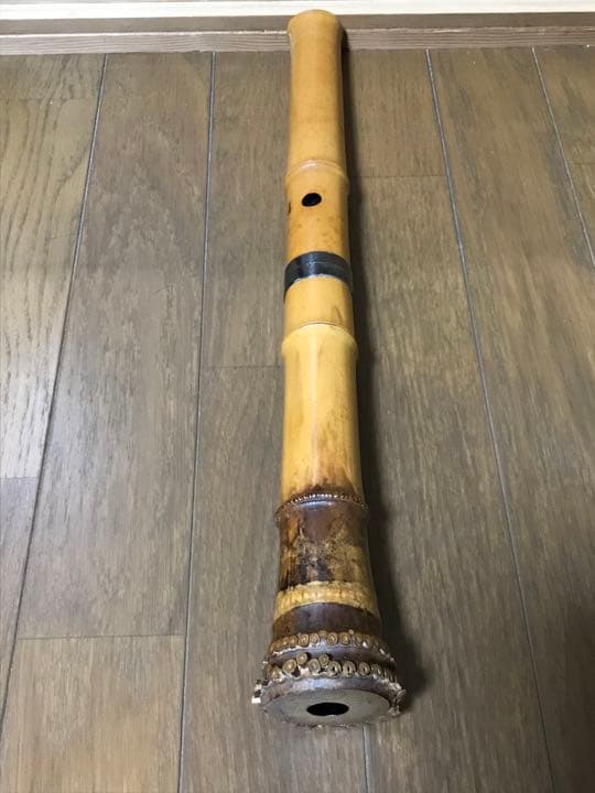 ☆都山流尺八　在銘　古い尺八です。