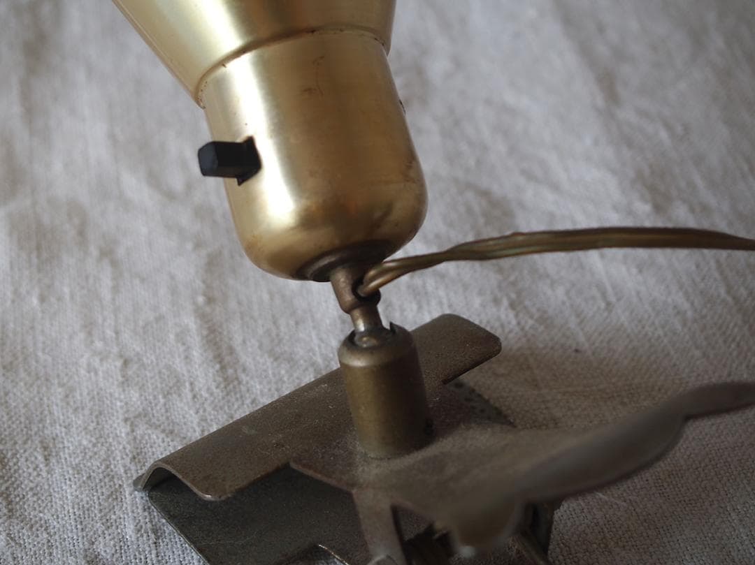 アルミクリップライト ミッドセンチュリー クリップライト ヴィンテージ/K396