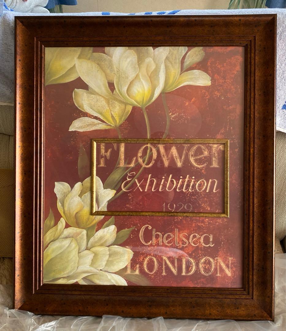 ファブリス・ドゥ・ヴィルヌーブ作1928年と29年の展覧会ポスター額装品