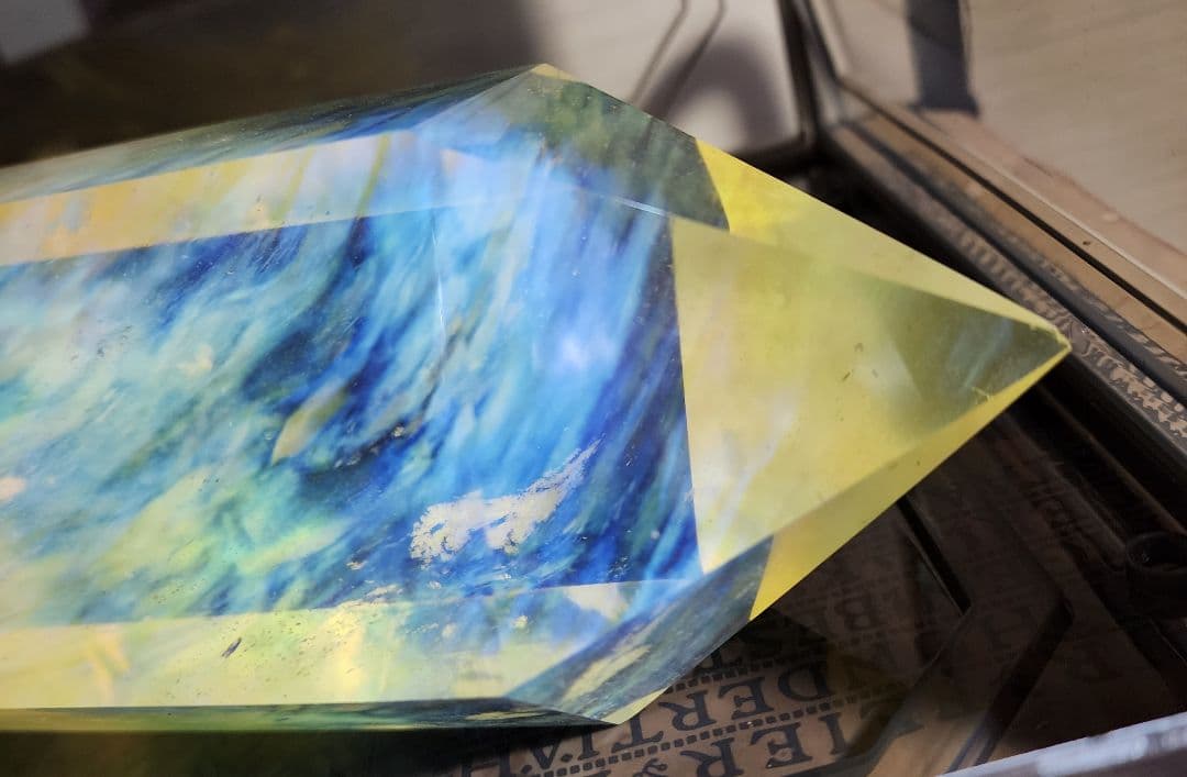 クリスタル　ポイント　ガラス　雑貨