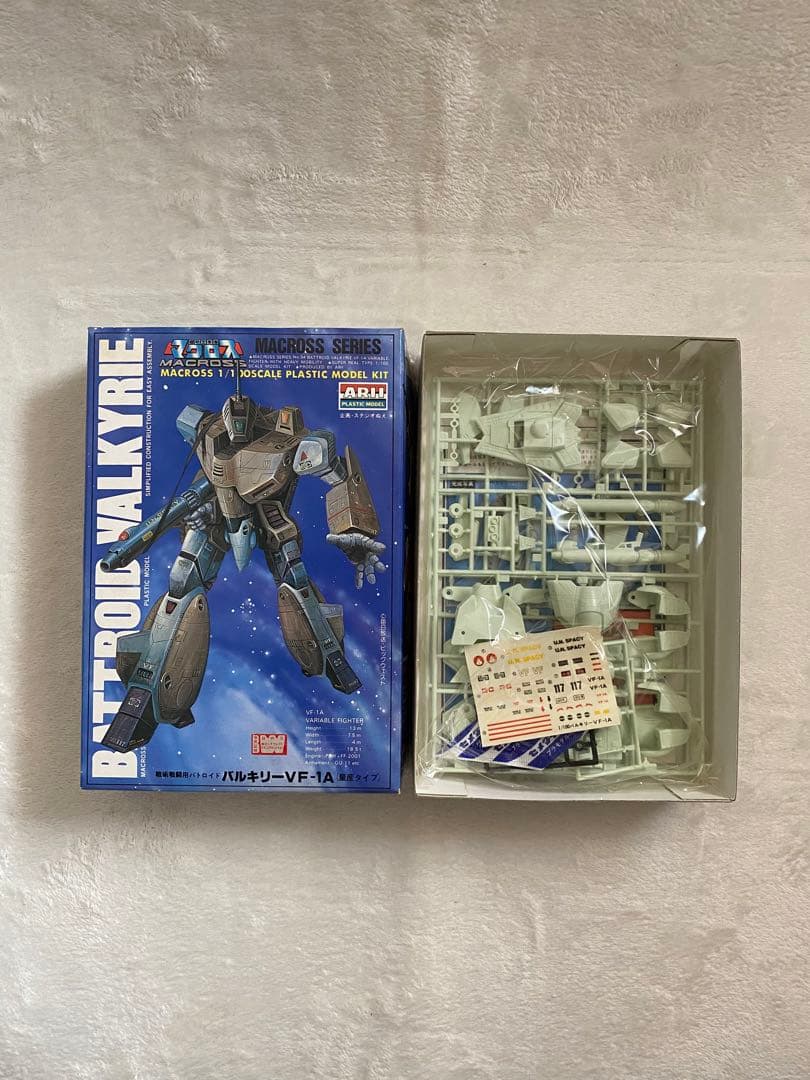 超時空要塞マクロス　④当時物プラモデル4点セット