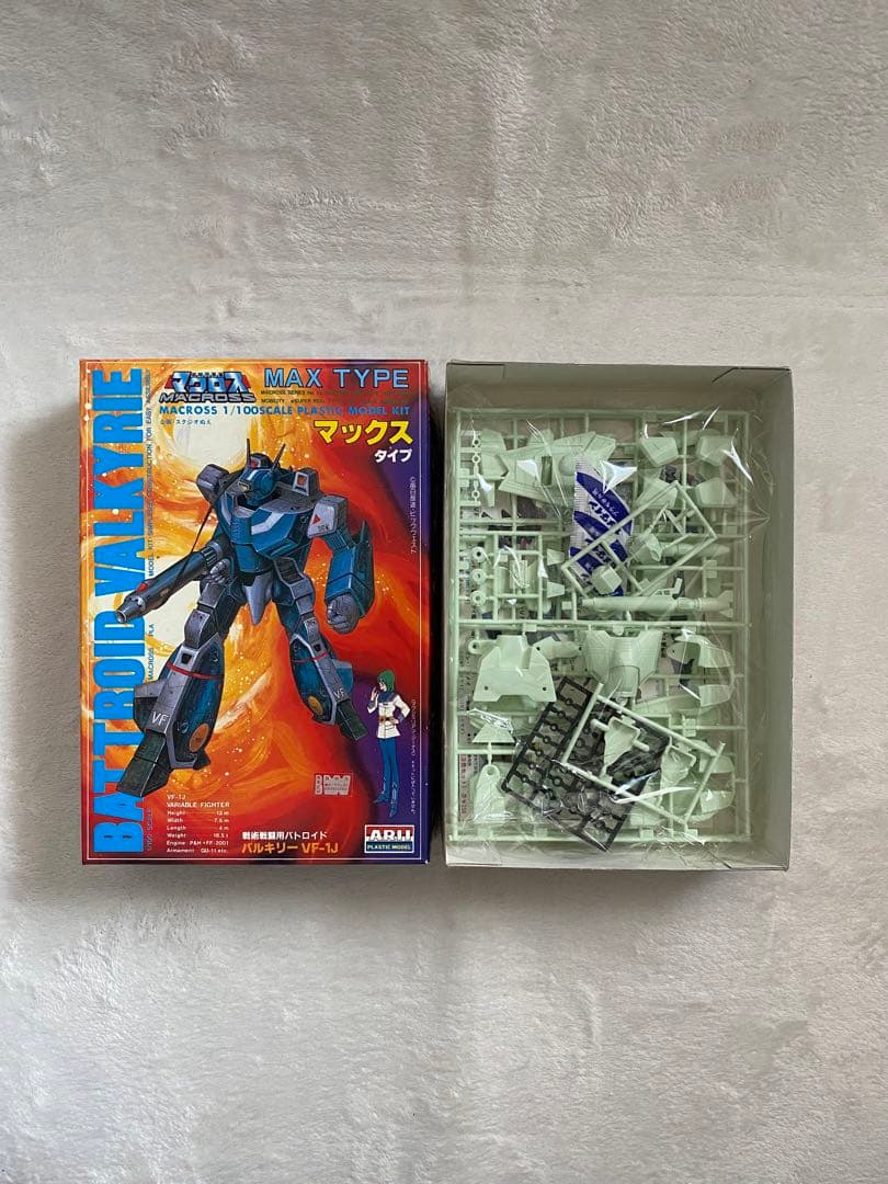 超時空要塞マクロス　④当時物プラモデル4点セット