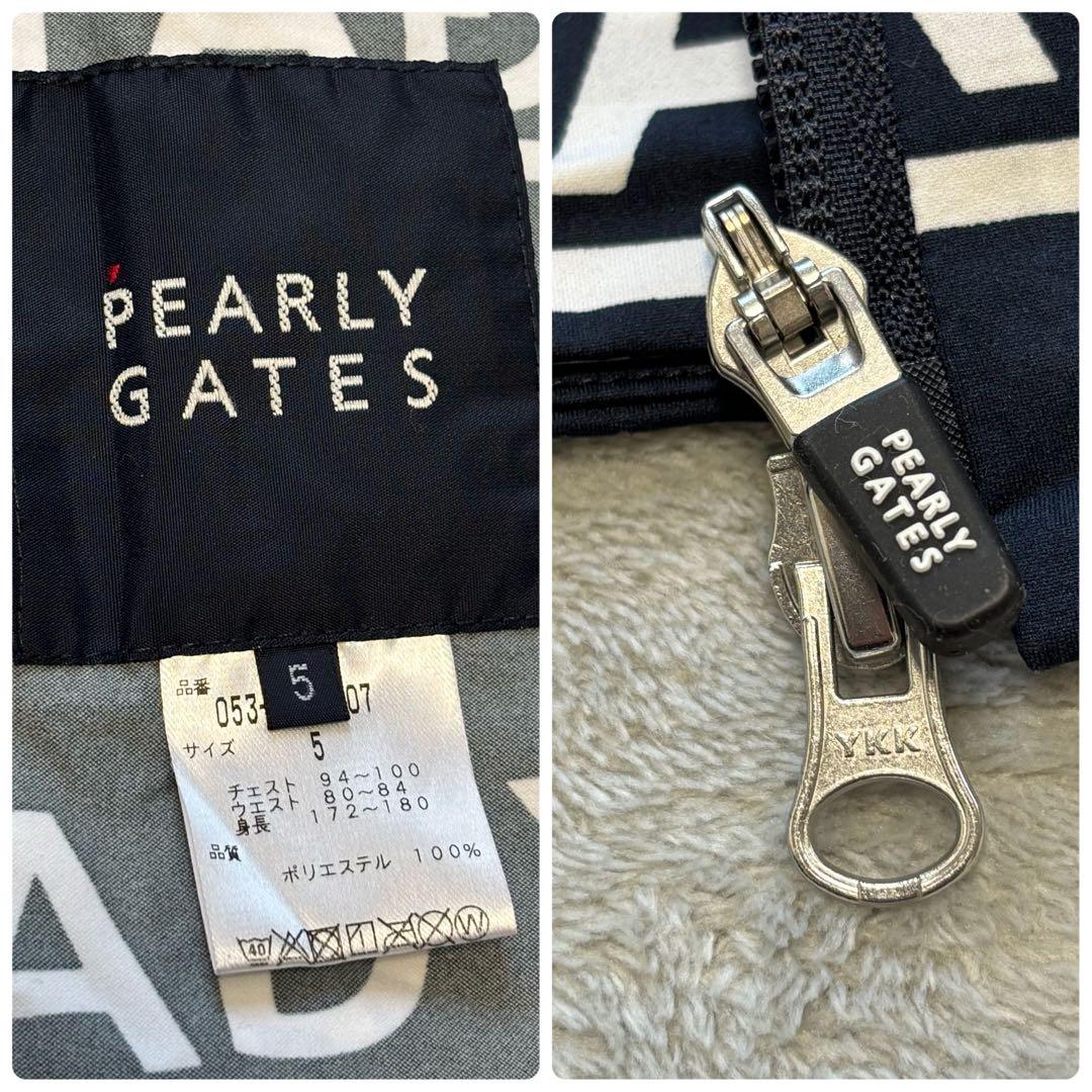 5サイズ✨PEARLY GATES ロゴ刺繍 パーカー 近年モデル ジャケット